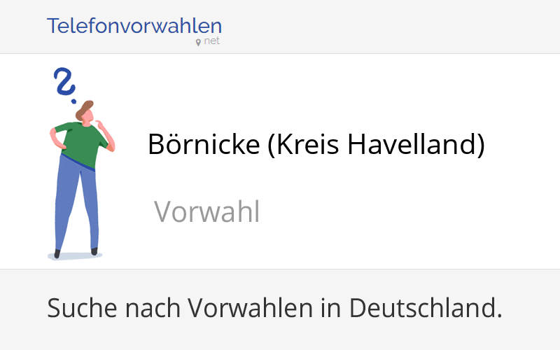 Stadtplan Börnicke (Kreis Havelland) online: Karte von Börnicke (Kreis