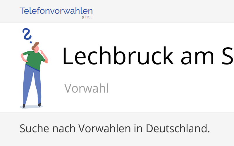 Stadtplan Lechbruck am See online: Karte von Lechbruck am See