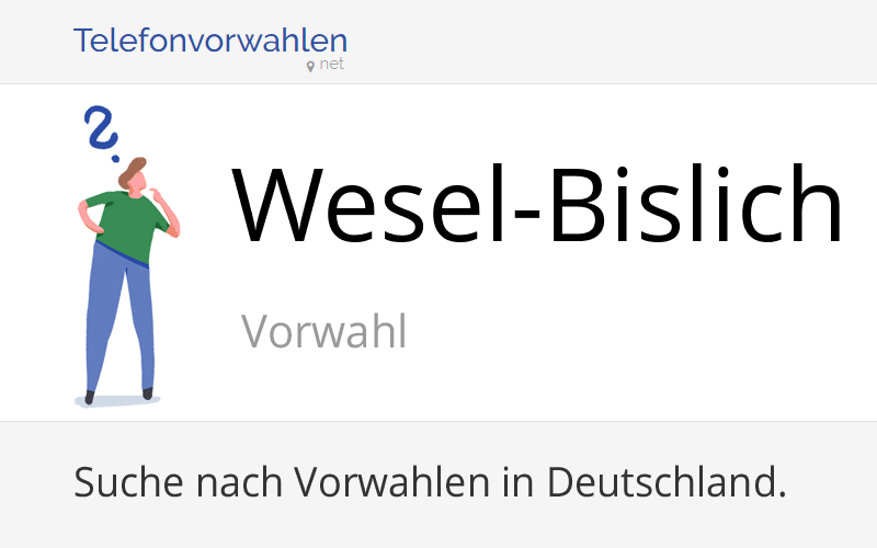 Stadtplan Wesel-Bislich online: Karte von Wesel-Bislich