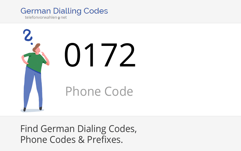 telephone code 0172