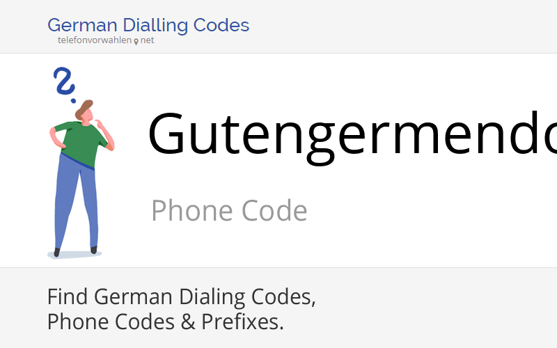 gutengermendorf-dialling-code-prefix-gutengermendorf-phone-code